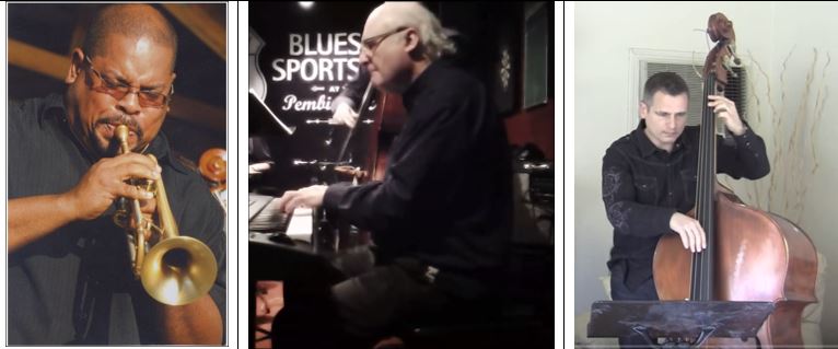 This Saturday’s guests are: Derrick Gardner–trumpet, Ron Paley–piano, Larry Bjornson–bass