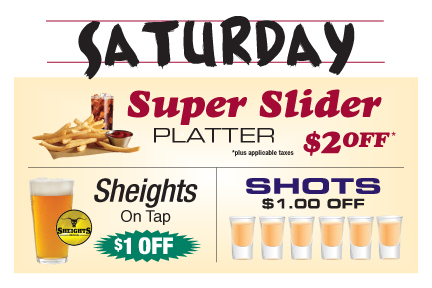 Wing Night Specials Winnipeg | Happy Hour | Beer Deals | Silver Heights